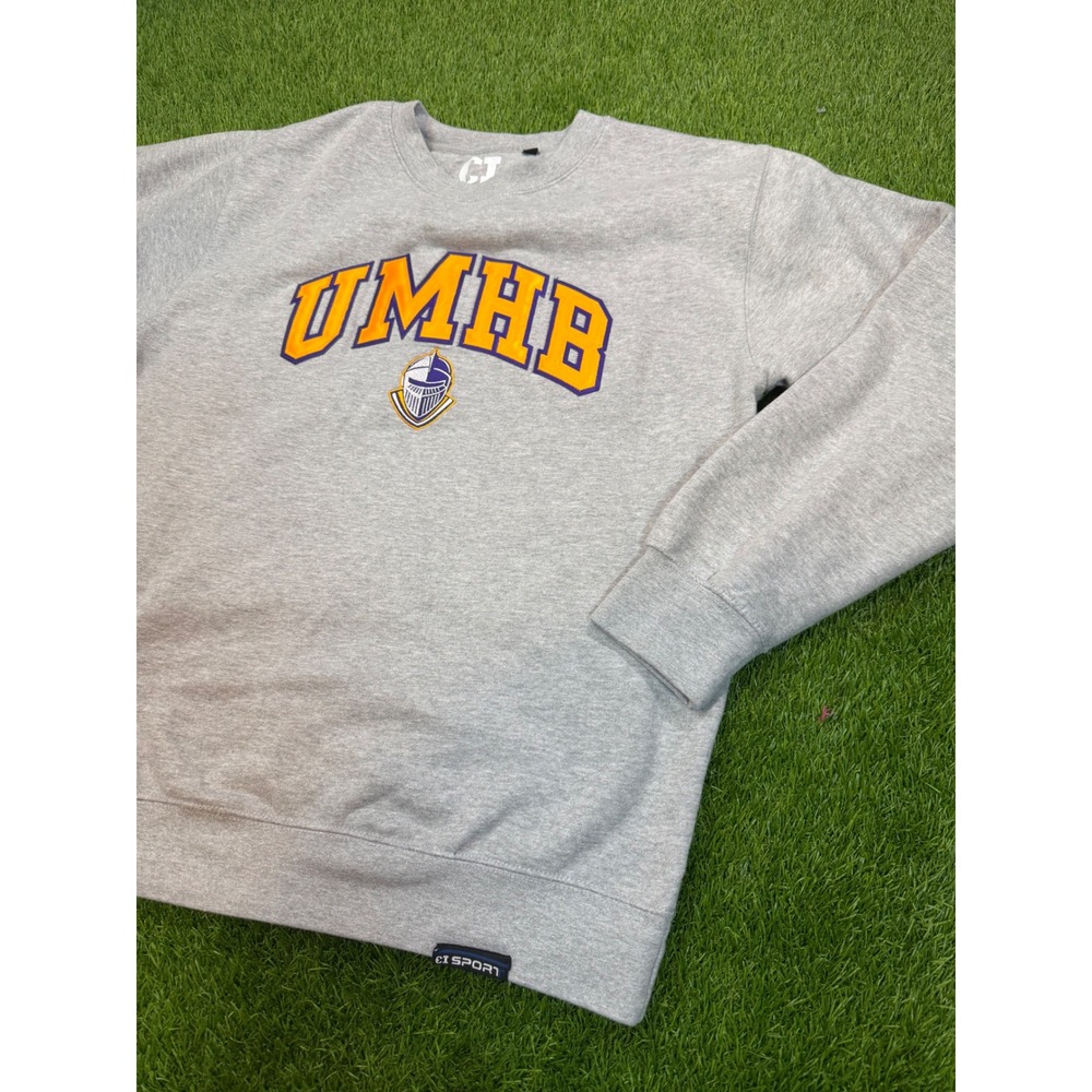 CI Sport UMHB Crusaders University Mary Hardin-Baylor Sweatshirt Gray Medium M